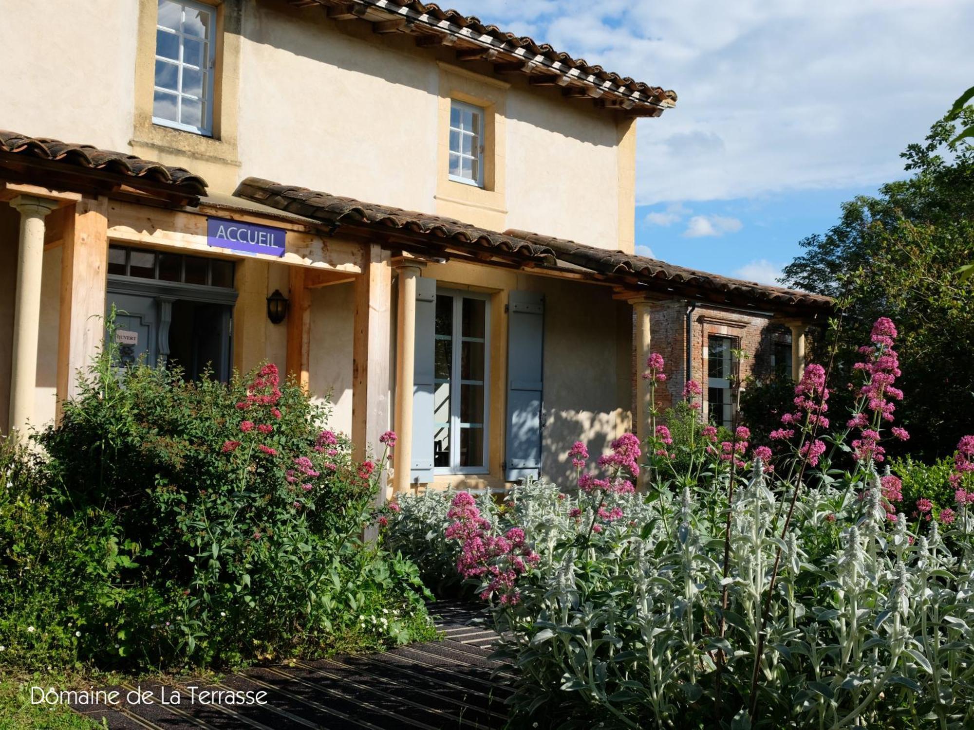 Domaine De La Terrasse Apartment Carbonne Екстериор снимка